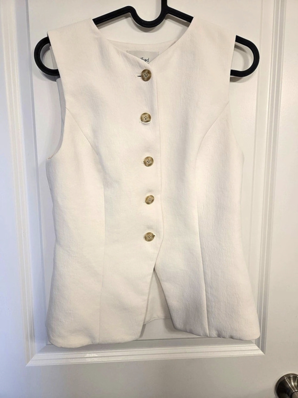 Wilfred Regal Vest Button-Front